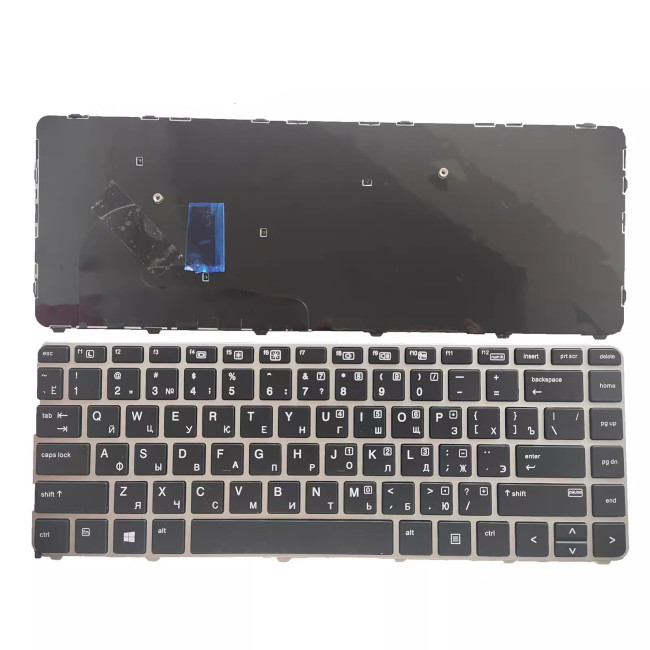 HP 840 G3 840 G4 848 G3 745 G3 745 G4 HSTNN-I33 silver Russian RU keyboard - main product image