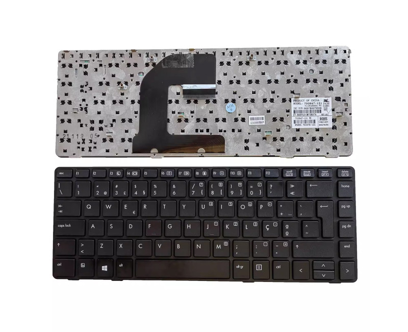 HP 8460p 8460w 8470p 8470w 6460b 6465b Portuguese PO keyboard - additional view 
