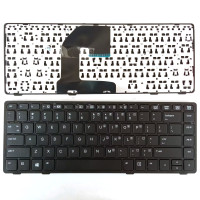 HP 8460p, 8460w, 8470p, 8470w, 6460b, 6465b, black frame US keyboard