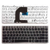HP 8460p, 8460w, 8470p, 8470w, 6460b, 6465b, silver frame US keyboard