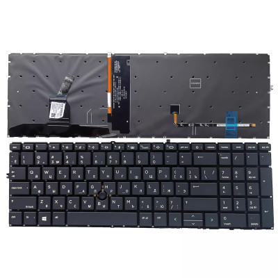 HP 850 G7 850 G8 855 G7 855 G8 backlit Russian RU keyboard