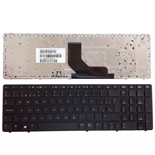 HP 8560p 6560b 6565b Spanish SP keyboard - main product image