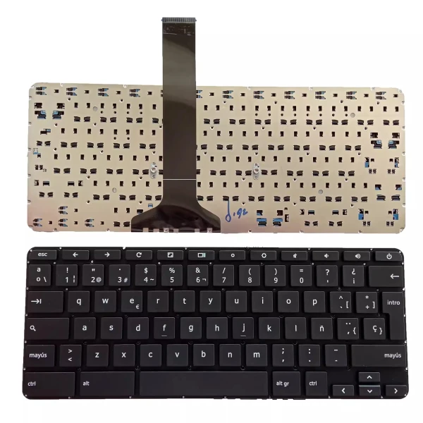 HP Chromebook 11 G2 11 G3 11 G4 EE Spanish SP keyboard - main product image