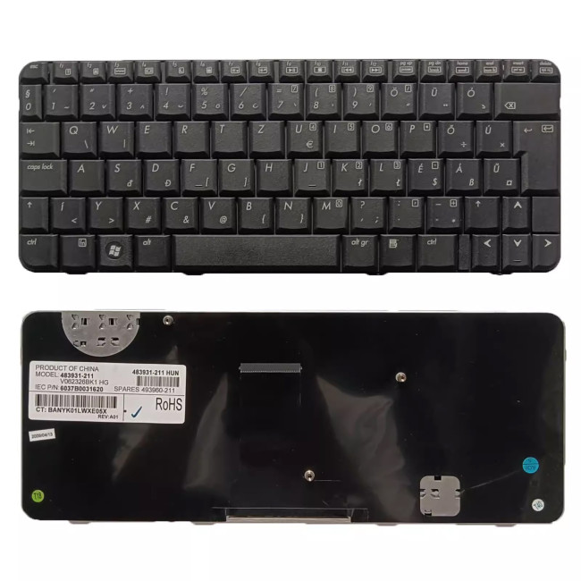 HP Compaq 2230s 2230 CQ20 V062326BS1 493960-001 Hungarian HU keyboard - main product image
