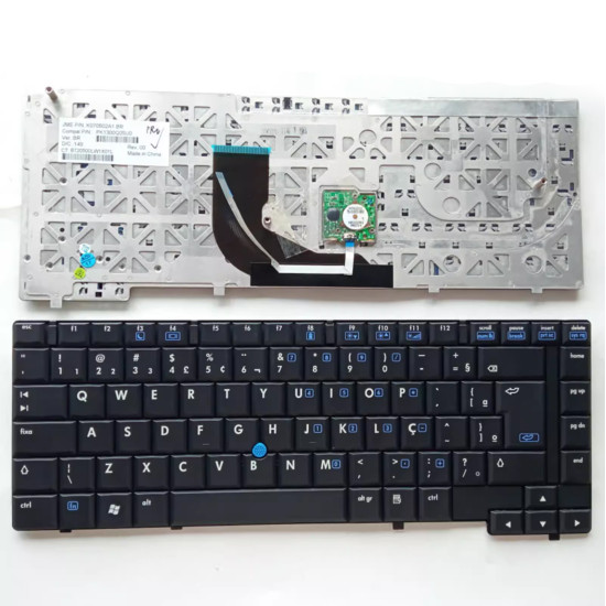 HP Compaq 6910 6910p trackpoint Brazilian BR keyboard - main product image