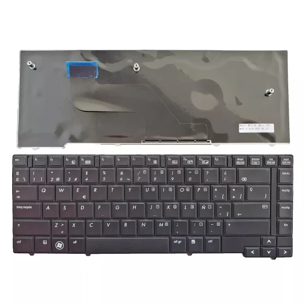 HP Compaq EliteBook 8440p 8440w black Spanish SP keyboard - main product image