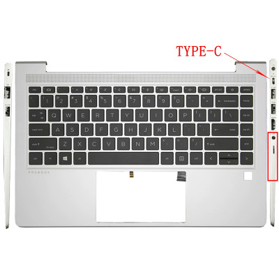 HP ELITEBOOK 440 G8 G9 backlit US keyboard with palmrest SD