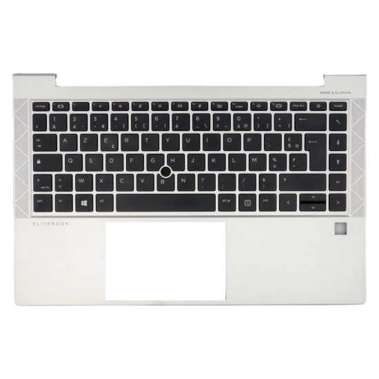 HP ELITEBOOK 745 G7, 840 G7, 745 G8, 840 G8, backlit French FR keyboard with palmrest - main product image