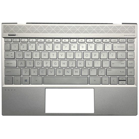 HP ENVY 13-AH, TPN-W136, gold backlit US keyboard palmrest - main product image