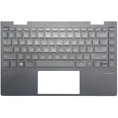HP ENVY 13-AY, 13-BD, TPN-C147, TPN-C152, L94518-001, backlit US keyboard palmrest brown
