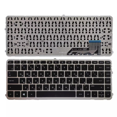 HP ENVY 14-K 14-K001TX 14-K1000 14-K022TX silver Russian RU keyboard