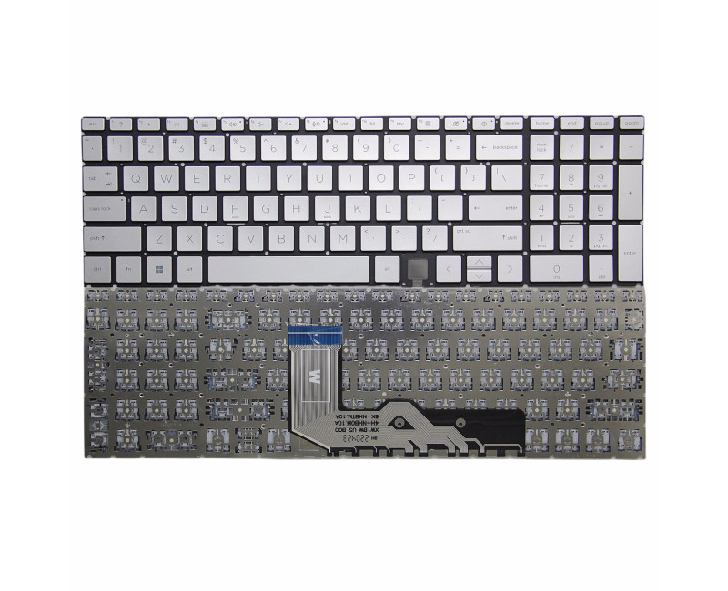 HP ENVY 15-ED 15-AG 17-CG 15-EE 15M 15m-ed TPN-C149 silver US keyboard original