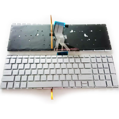 HP ENVY 17-R 17-N005TX M7-N M7-R M7-N TPN-C123 silver backlit Russian RU keyboard