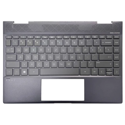 HP ENVY X360 13-AG, TPN-W133, 609939-001, backlit US keyboard palmrest brown