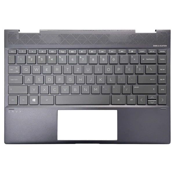 HP ENVY X360 13-AG, TPN-W133, 609939-001, backlit US keyboard palmrest brown - main product image