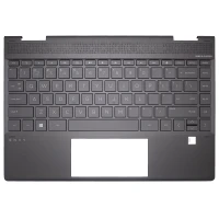 HP ENVY X360 13-AR, TPN-W141, L57495-001, backlit US keyboard palmrest brown