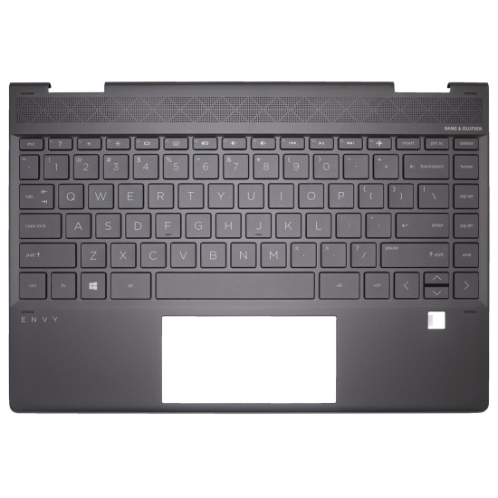 HP ENVY X360 13-AR, TPN-W141, L57495-001, backlit US keyboard palmrest brown - main product image