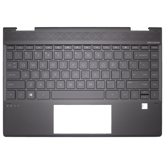 HP ENVY X360 13-AR, TPN-W141, L57495-001, backlit US keyboard palmrest brown - main product image