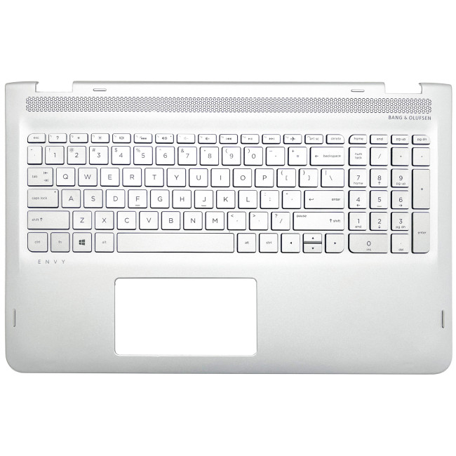 HP ENVY X360 15-AQ, M6, 15T-AR, TPN-W119, 857283-001, backlit US keyboard palmrest - main product image