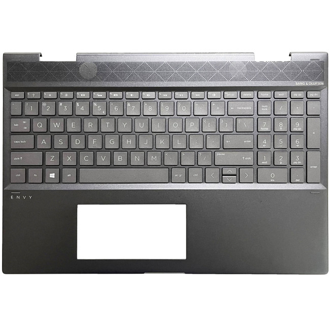 HP ENVY X360 15-CN, 15-CP, 15-AG, TPN-W134, brown backlit US keyboard palmrest - main product image