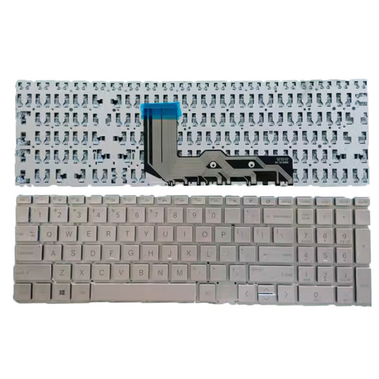 HP ENVY 17-CG 17M-CG 17T-CG 17M-CH 17-CH 17T-CH silver US keyboard OEM - main product image