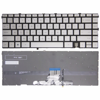 HP ENVY X360 15M-ES, 15M-EU, 15-ES, 15-EU, 15-EP, 15T-EP, silver backlit US keyboard