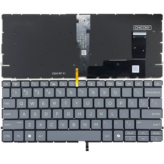 HP EliteBook 6 G2a, G2ah, G2i, G2iR, 14 inch, backlit US keyboard AI - main product image