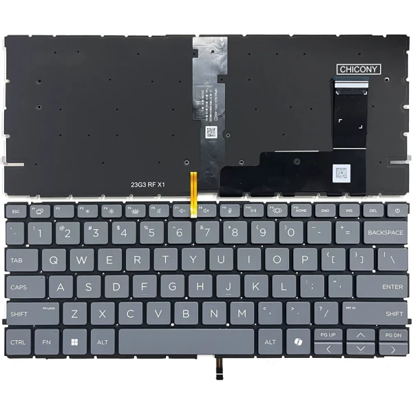 HP ProBook 440 G11, 445 G11, backlit US keyboard AI - main product image
