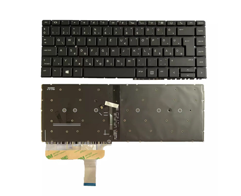 HP EliteBook 1040 G4 1040 G5 black backlit Hungarian HU keyboard , LT-14605 - additional view 