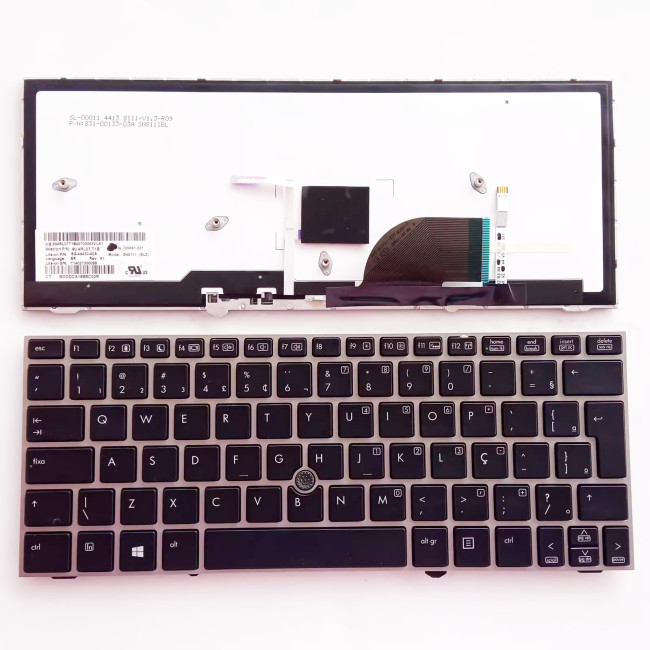 HP EliteBook 2170 2170P SG-4930-2EA silver trackpoint backlit Brazilian BR keyboard - main product image