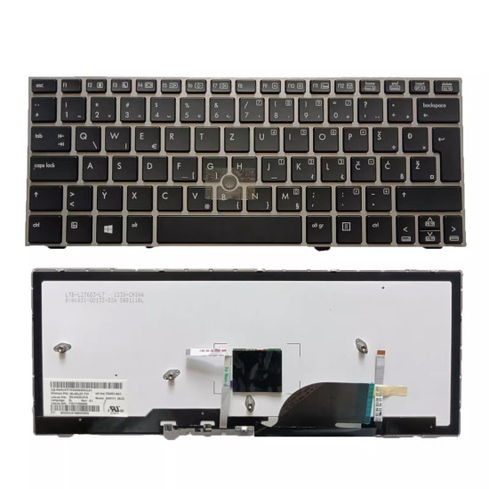 HP EliteBook 2170 2170P SG-4930-2EA silver trackpoint backlit Slovenian SA keyboard - main product image
