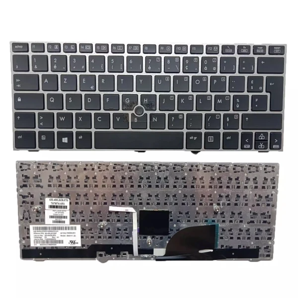 HP EliteBook 2170 2170P SG-4930-2EAF trackpoint backlit French FR keyboard - main product image
