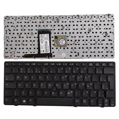 HP EliteBook 2560 2560p 2570 2570p trackpoint Brazilian BR keyboard