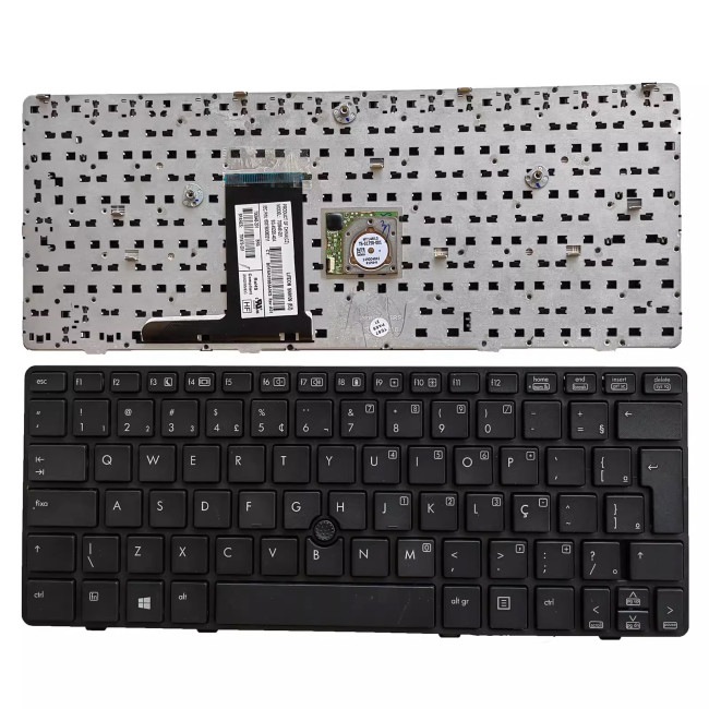 HP EliteBook 2560 2560p 2570 2570p trackpoint Brazilian BR keyboard - main product image
