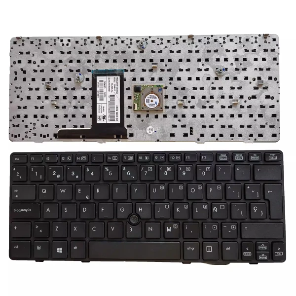 HP EliteBook 2560 2560p 2570 2570p trackpoint Spanish SP keyboard - main product image