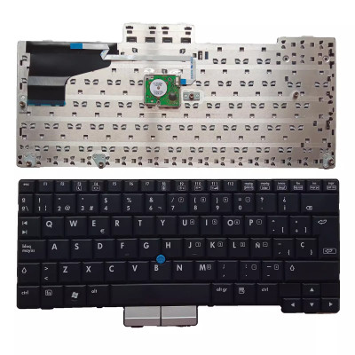 HP EliteBook 2710 2710p 2730 2730p black Spanish SP keyboard