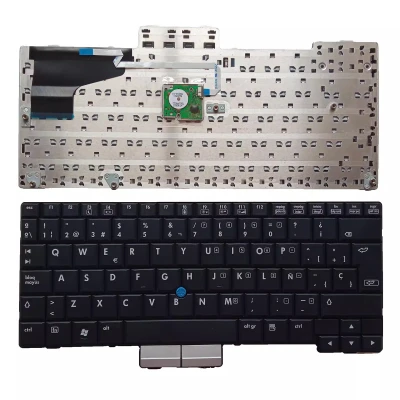 HP EliteBook 2710 2710p 2730 2730p black Spanish SP keyboard