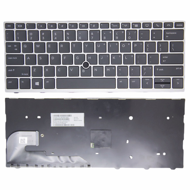 HP EliteBook 830 G5 G6, 730 G5, 735 G5, 836 G6 with trackpoint US keyboard - main product image