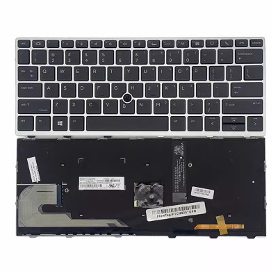 HP EliteBook 830 G5 G6 730 G5 735 G5 836 G6 with trackpoint backlit US keyboard OEM