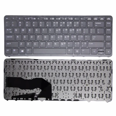 HP EliteBook 840 G1 G2 850 G1 G2 ZBook 14 G1 G2 black frame US keyboard OEM