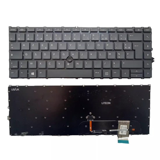 HP EliteBook 840 G7 845 G7 840 G8 845 G8 French FR keyboard - main product image
