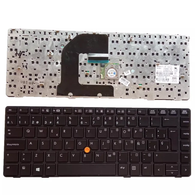 HP EliteBook 8460p 8460w 8470p 8470w 6460b 6465b Spanish SP keyboard - main product image