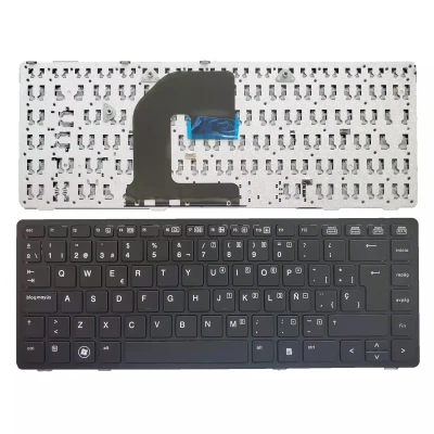 HP EliteBook 8460p 8460w 8470p 8470w 6460b 6465b black Spanish SP keyboard