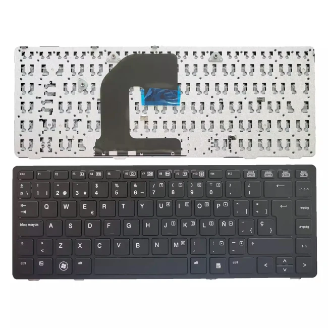 HP EliteBook 8460p 8460w 8470p 8470w 6460b 6465b black Spanish SP keyboard - main product image