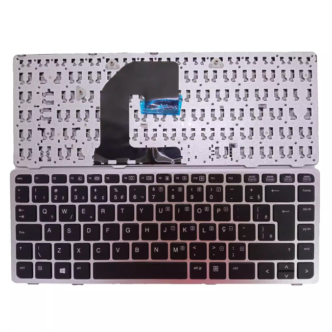 HP EliteBook 8460p 8460w 8470p 8470w 6460b 6465b silver Brazilian BR keyboard - main product image