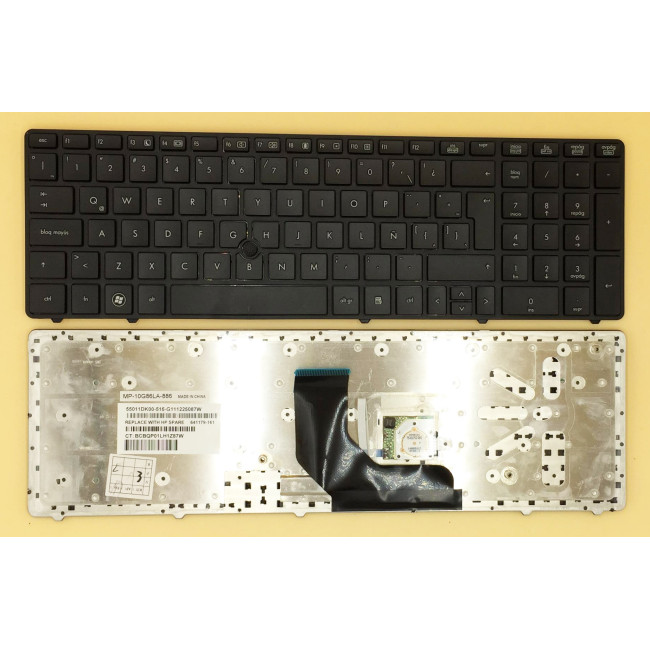 HP EliteBook 8560p 8570P 8560B 6560b 6565b Latin LA keyboard - main product image