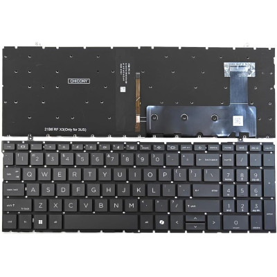 HP EliteBook 860 865 G11, backlit US keyboard AI