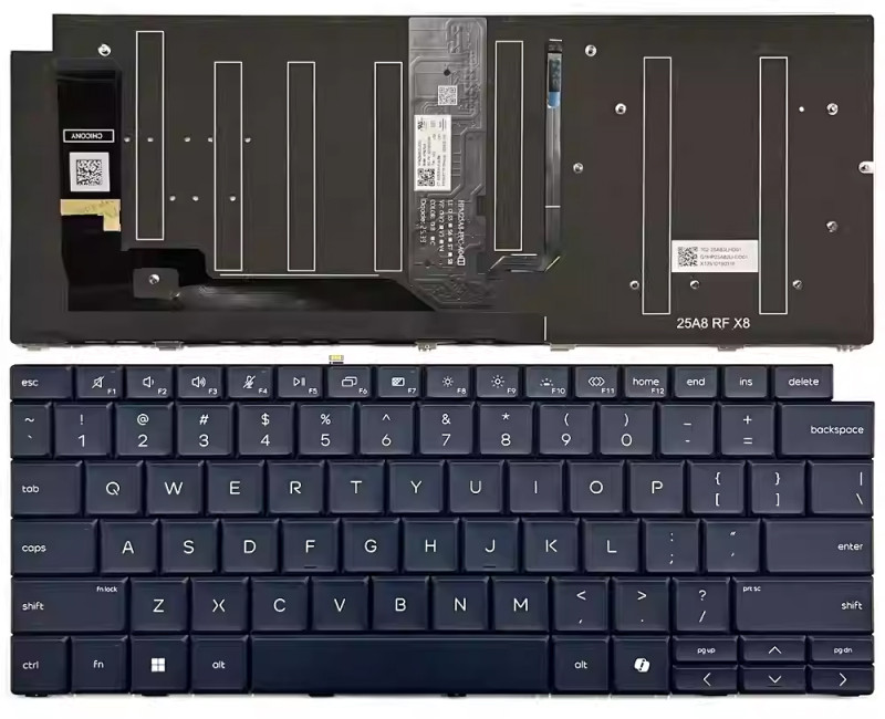 HP EliteBook X G2i, G2a, G2q, 14 inch, HSN-I65C-4, backlit US keyboard blue - additional view 