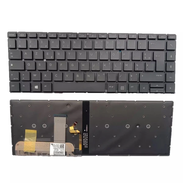 HP EliteBook X360 1040 G4 1040 G5 backlit French FR keyboard - main product image