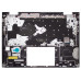 HP EliteBook X360 830 G9, 835 G9, 830 G10, 835 G10, backlit US keyboard palmrest silver, N02320-001 - additional view 1